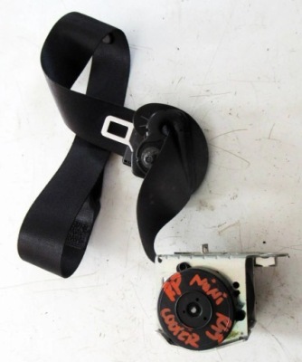 Mini cooper r56 ремень безопасности правая  передний перед 601028800d фото №1