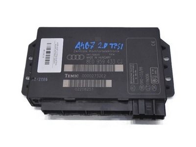 MÓDULO UNIDAD DE CONTROL COMODIDAD AUDI A4 B7 8E0959433CJ 00002732E2  