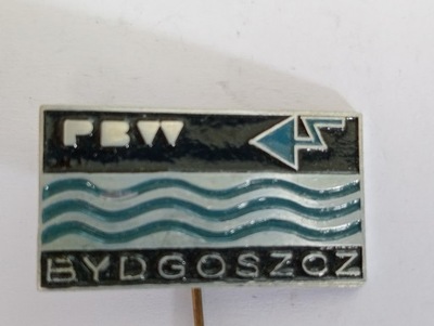 stara kolekcjonerska odznaka PBW Bydgoszcz