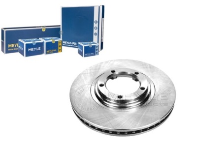 Тормозные диски тормозные 2szt hyundai перед h1 h200 meyle фото №1