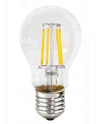 Żarówka LED Filamentowa E27 4W 2700K Barwa Ciepła