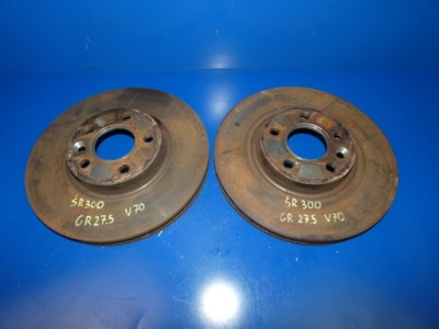 V70 iii s80 ii диск тормозная перед передняя 300 фото №1