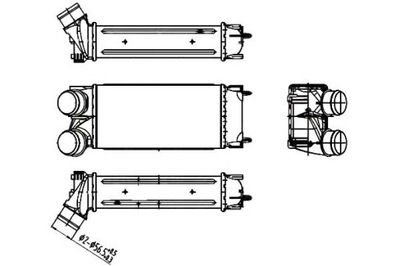 NRF INTERCOOLER CITROEN C4 GRAND PICASSO I 1.6 THP - milautoparts-fr.ukrlive.com