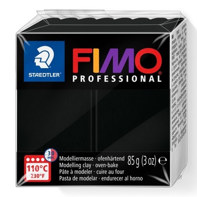 Modelina FIMO professional 85g - 9 czarny
