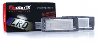 Подсветка номерного знака led renault scenic captur фото №1