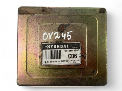 Бортовой компьютер двигателя hyundai atos mx 3911002710 32065049 2000 фото №1