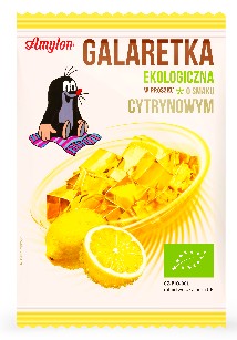 Galaretka o smaku cytrynowym BIO 40g Amylon