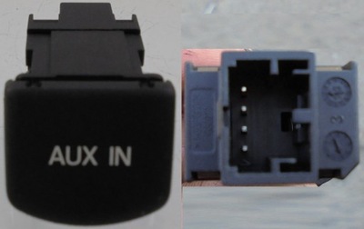 Vw polo v 6r 13 r разъём соединитель aux фото №1