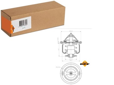 Nrf 725190 термостат, рідина охолоджуючий фото №1