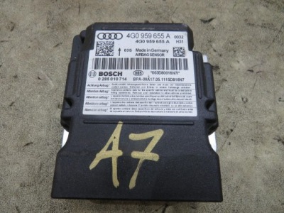 Модуль датчик подушка безопасности audi a7 4g 4g0959655a фото №1