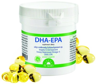 Dr Jacobs OMEGA 3 DHA EPA KWASY TŁUSZCZOWE