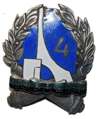 Odznaka 4 Pułk Artylerii WP III RP