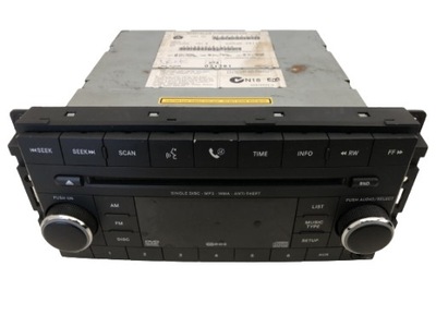 CHRYSLER 300C RADIO SKYDELIS RADIJO IMTUVO 05064927AG 