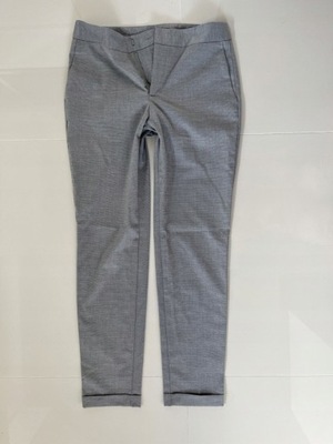 ZARA szare SPODNIE slim chinosy 34 XS