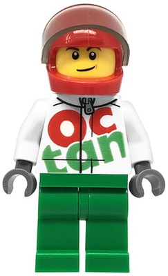 LEGO City - figurka Kierowca Wyścigowy Octan