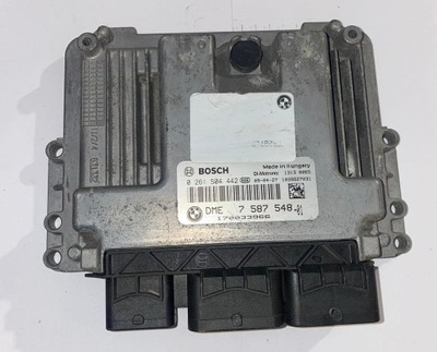 Бортовой компьютер блок управления двигателя bosch do mini 0261s04442 фото №1