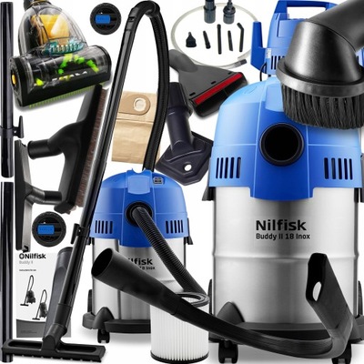 ODKURZACZ NILFISK BUDDY II 18 INOX ZESTAW GIGANT