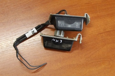 Лампа номерного знака регистрационный mazda mx3 фото №1