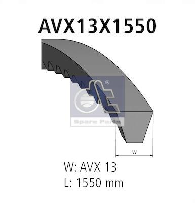 DT SPARE PARTS 4.80204 РЕМІНЬ ПОЛІКЛИНОВИЙ