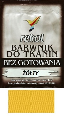 ARGUS BARWNIK DO TKANIN BEZ GOTOWANIA ŻÓŁTY