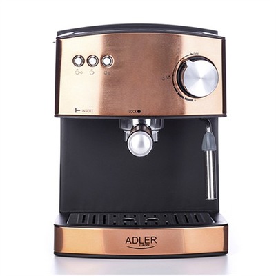 Adler | Espresso coffee machine | AD 4404cr | Pump pressure 15 bar | Built-