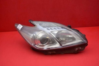 Фара правий лампа перед лінза eu toyota prius 3 iii xw30 09-11 фото №1