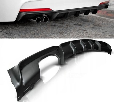 Диффузор бампера заднего bmw f30 f31 m-performance фото №1