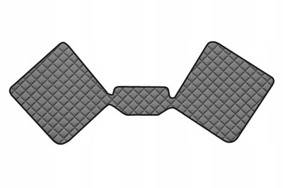 ALFOMBRILLAS INTEGRO PARTE TRASERA LOGOTIPO SKODA OCTAVIA I 96-04  