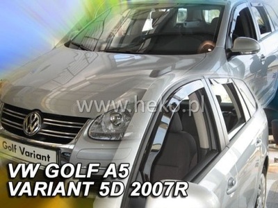 VW GOLF A6 2009-2013 VARIANT DEFLECTORES  