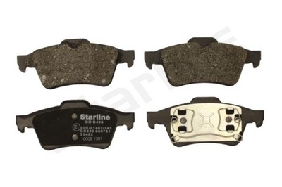 ZAPATAS DE FRENADO STARLINE BD S829P  