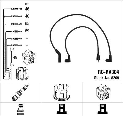 RC-RV304 8269 NGK 