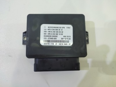 Mercedes w246 w176 модуль гальма ручного фото №1