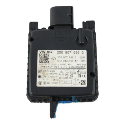 Skoda octavia mk4 vrs модуль блок управления ассистент поперечина движения 2q0907686g фото №1