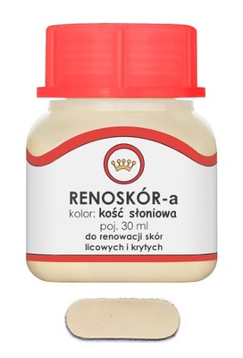 RENOSKÓR FARBA LAKIER DO SKÓRY KOŚĆ SŁONIOWA