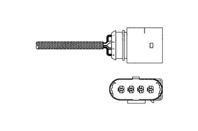 SONDA LAMBDA ES20285-12B1 DELPHI  