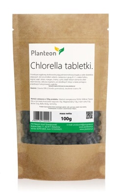 Chlorella tabletki algi SUPLEMENT DIETY 100g