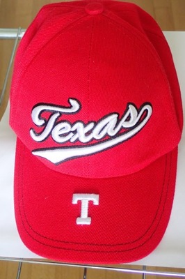 Czapka baseball TEXAS czerwona