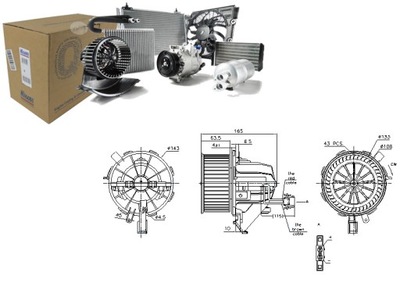 VENTILADOR SOPLADOR NISSENS 7201081 8EW351040251 6  