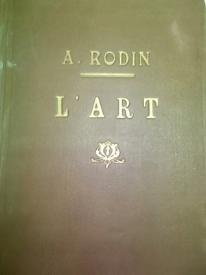 Auguste Rodin L'ART SZTUKA 1924 Sztuka