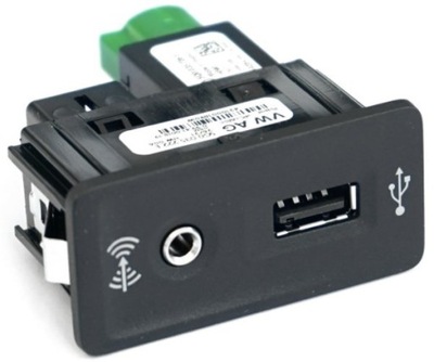 ГНЕЗДО PORT USB VOLKSWAGEN OE 5G0035222E ОРИГИНАЛ ASO