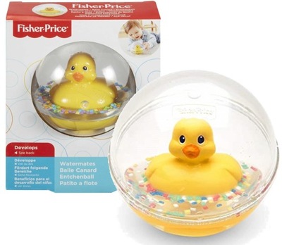 FISHER-PRICE KĄPIELOWA KACZUSZKA KACZKA ŻÓŁTA DVH21