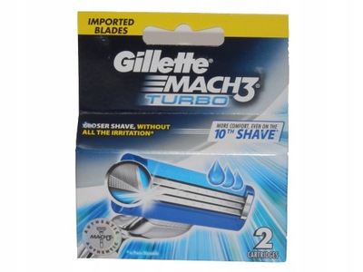 Wkłady do maszynek Gillette Mach3 Gillette 2 szt.