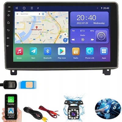 RADIO GPS PEUGEOT 407 2004-2011 ANDROID 4/64GB SIM  