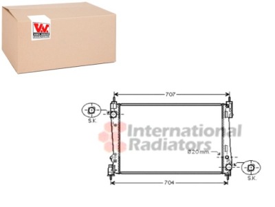Радиатор воды fiat grande punto 1.3 d multijet 1 фото №1
