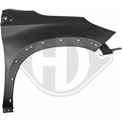 Крила do peugeot 2008 16- фото №1