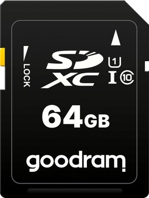 GOODRAM SDHC 64GB Class 10 UHS
