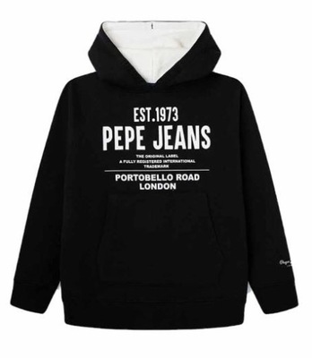 Pepe Jeans bluza Jareth PB581349 985 czarny 140