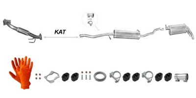 VW SHARAN 1.9 TDI (1995-2000) SYSTEM OUTLET  