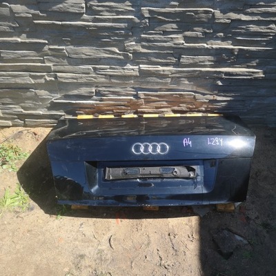 A4 b7 крышка багажника задняя sedan czarna lz9y фото №1