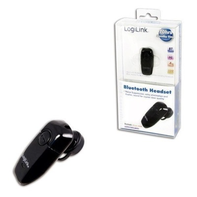 LOGILINK BLUETOOTH EARCLIP HEADSET BT0005 WBUDOWANY MICRÓFONO  